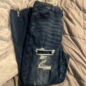 american eagle 10 short curvy high rise jegging